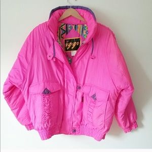 Izzi retro style puffy coat